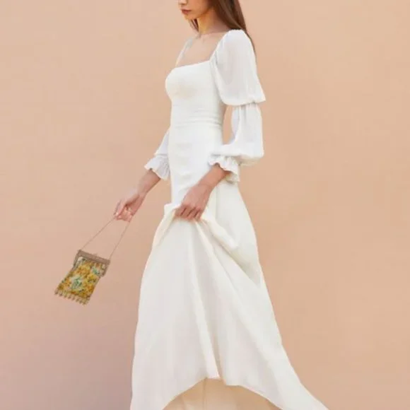 Rare Reformation Stars Wedding Dress - XS - NWOT - Picture 2 of 3